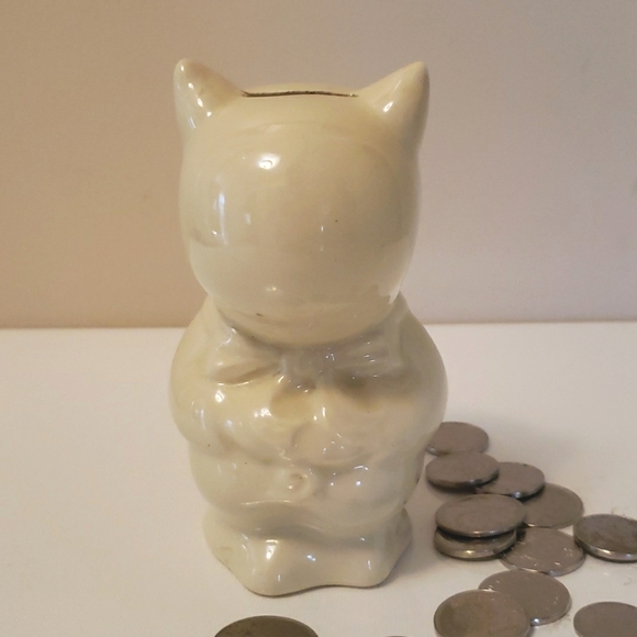 Vintage Porky Pig ceramic Bank EUC - Picture 2 of 8